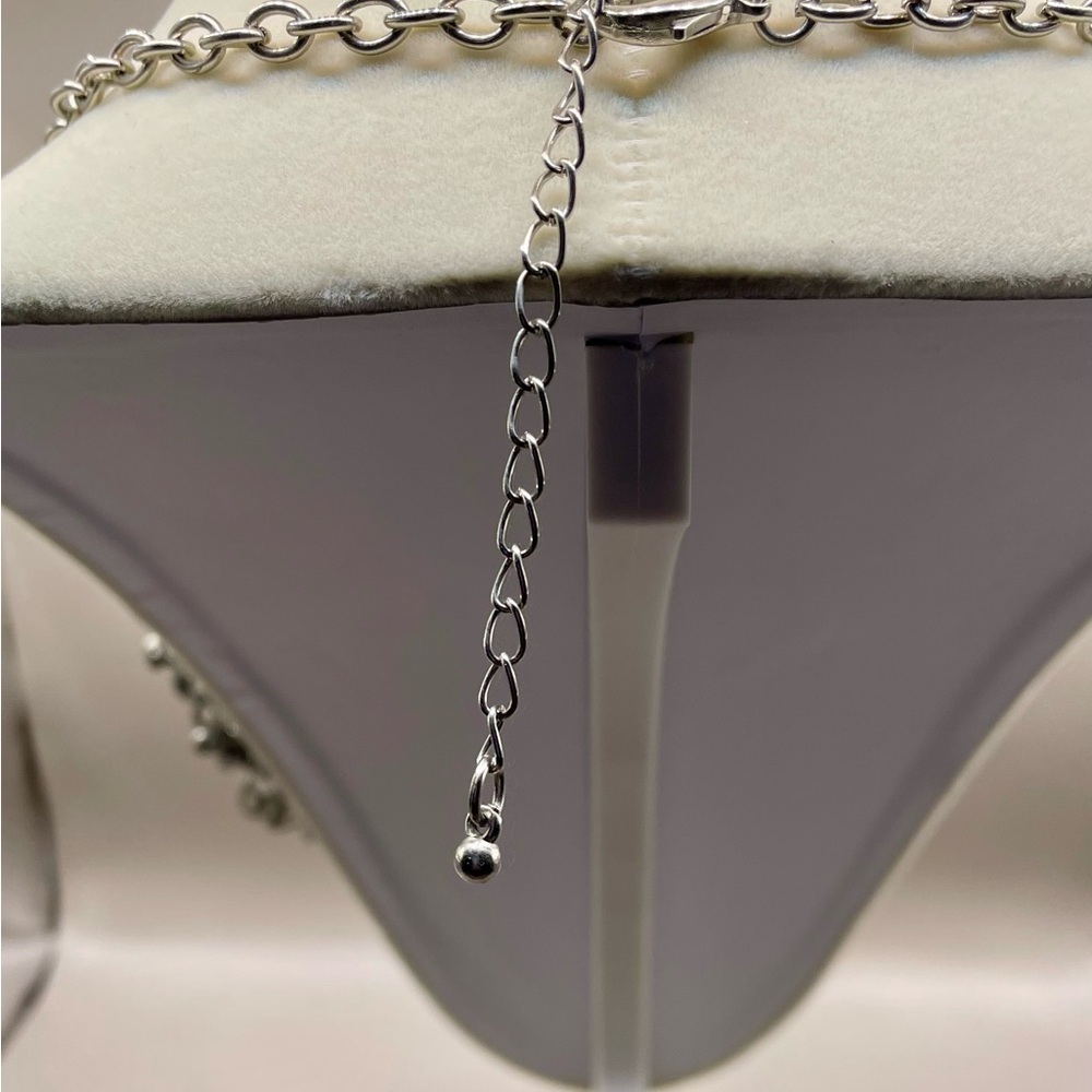 Silver Tone Statement Necklace With Egyptian Hams… - image 6